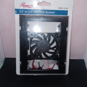 # POSHAFFILIATE ROSEWILL 3.5"-2.5" HDD/SDD BRACKET WITH FAN RDRD-11003